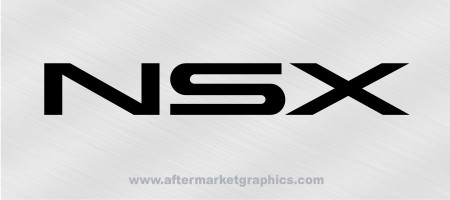 Acura NSX Decals - Pair (2 pieces)